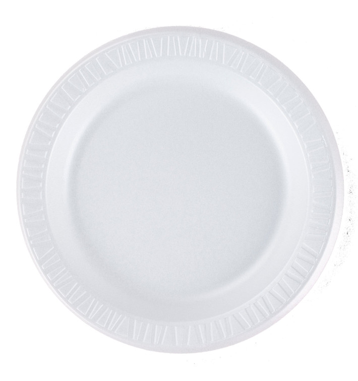 Styroporteller "Quiet Classic" Laminat Weiß Ø230mm (125 Stück) Styroporteller "Quiet Classic" Laminat Weiß Ø230mm (125 Stück)