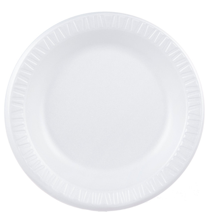 Styroporteller "Quiet Classic" Laminat Weiß Ø260mm (125 Stück) Styroporteller "Quiet Classic" Laminat Weiß Ø260mm (125 Stück)