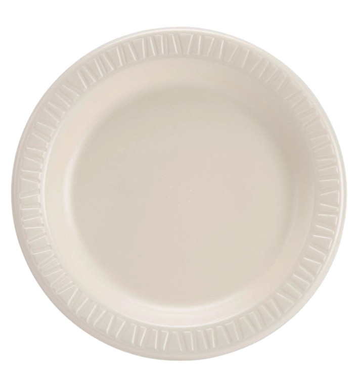 Styroporteller "Quiet Classic" Laminat Honig Ø230mm (500 Stück) Styroporteller "Quiet Classic" Laminat Honig Ø230mm (500 Stück)