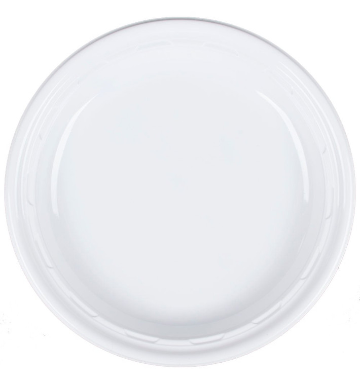 Plastikteller PS "Famous Impact" Weiße Ø230mm (500 Stück) Plastikteller PS "Famous Impact" Weiße Ø230mm (500 Stück)