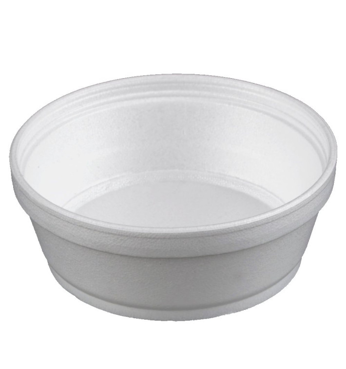 Styroporschale weiß 4OZ/120ml Ø75mm (50 Stück) Styroporschale weiß 4OZ/120ml Ø75mm (50 Stück)