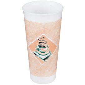 Styroporbecher "Café" 24Oz/710 ml (500 Stück)