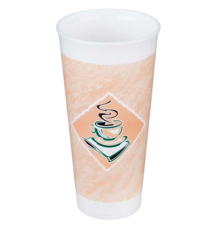 Styroporbecher "Café" 24Oz/710 ml (500 Stück) Styroporbecher "Café" 24Oz/710 ml (500 Stück)