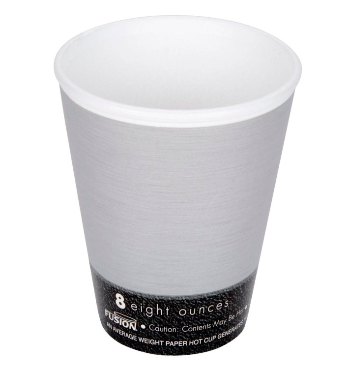 Styroporbecher "Fusion" Grau 9Oz/266ml Ø81mm (25 Stück) Styroporbecher "Fusion" Grau 9Oz/266ml Ø81mm (25 Stück)