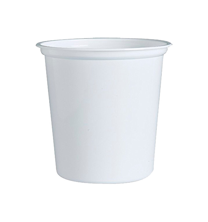 Behälter aus Plastik PP "Deli" Weiß 32Oz/960ml Ø127mm (25 Stück) Behälter aus Plastik PP "Deli" Weiß 32Oz/960ml Ø127mm (25 Stück)