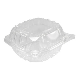 Plastikschale Klappdeckel OPS "Clear Seal" Für Baguette 167ml (500 Stück)