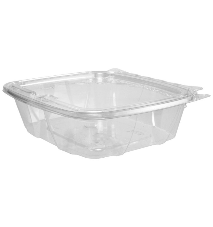 Plastikbehälter PET Unverletzlich Deckel Flach 710ml (100 Stück) Plastikbehälter PET Unverletzlich Deckel Flach 710ml (100 Stück)