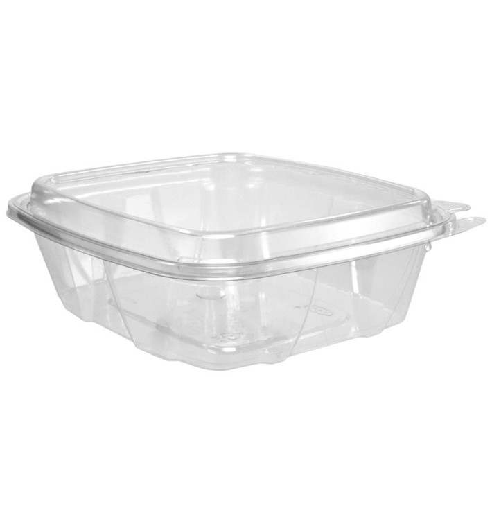 Plastikbehälter PET Unverletzlich Deckel Hoch 710ml (200 Stück) Plastikbehälter PET Unverletzlich Deckel Hoch 710ml (200 Stück)