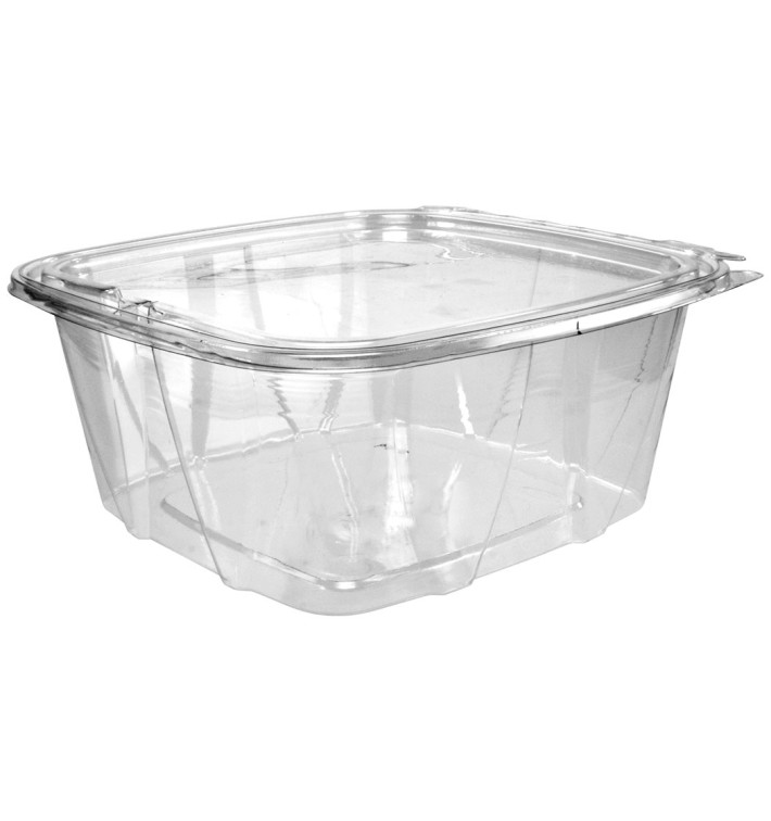 Plastikbehälter PET Unverletzlich Deckel Flach 1893ml (100 Stück) Plastikbehälter PET Unverletzlich Deckel Flach 1893ml (100 Stück)