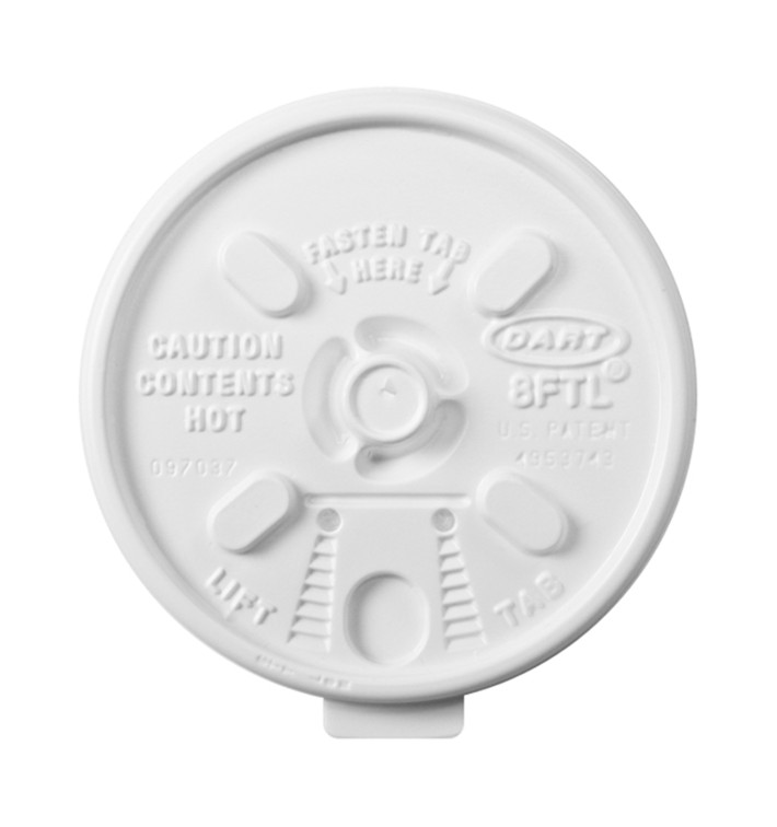 PlastikDeckel PS "Lift n' Lock" Ø (1000 Stück) PlastikDeckel PS "Lift n' Lock" Ø (1000 Stück)