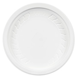 Plastikdeckel PP "Deli" Weiß Ø120mm (500 Stück)