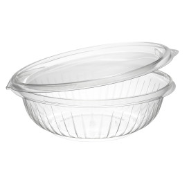 Plastikschale PET "Presenta" Deckel Flach Transp. 710ml Ø183mm (75 Stück)