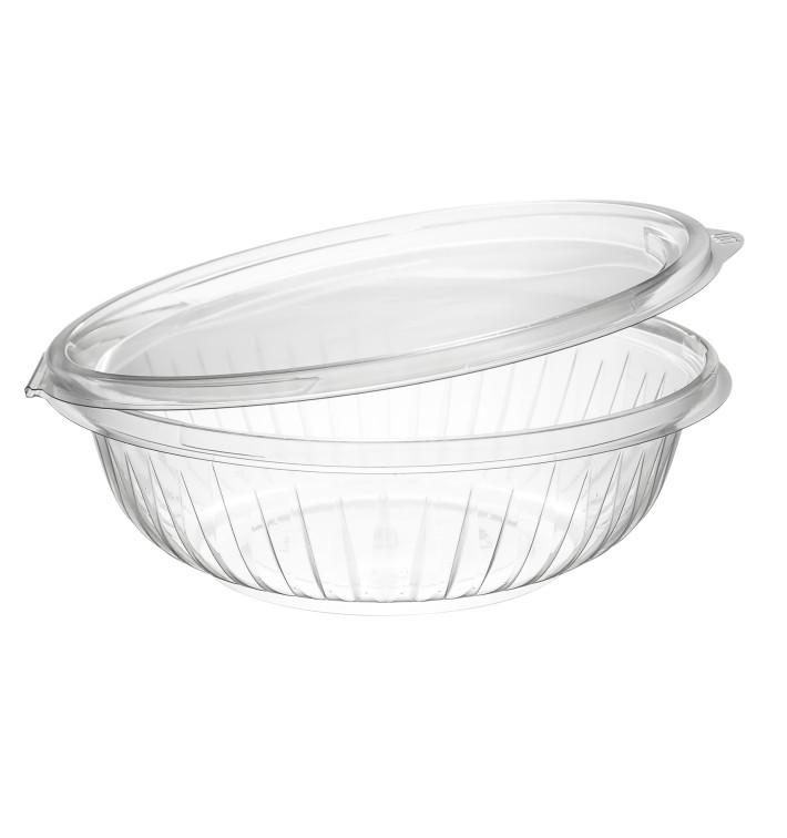 Plastikschale PET "Presenta" Deckel Flach Transp. 710ml Ø183mm (75 Stück) Plastikschale PET "Presenta" Deckel Flach Transp. 710ml Ø183mm (75 Stück)