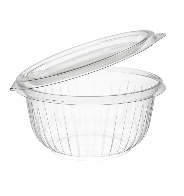 Plastikschale PET "Presenta" Deckel Flach Transp. 475ml Ø150mm (75 Stück) Plastikschale PET "Presenta" Deckel Flach Transp. 475ml Ø150mm (75 Stück)