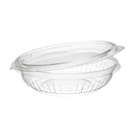 Plastikschale PET "Presenta" Deckel Flach Transp. 240ml Ø150mm (300 Stück)
