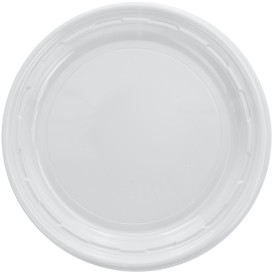 Plastikteller PS "Famous Impact" Weiße Ø180mm (1000 Stück)