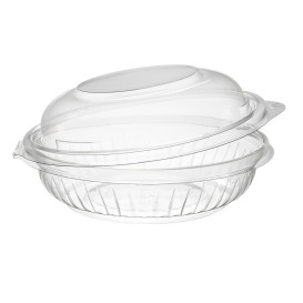 Plastikschale PET "Presenta" Deckel Hoch Transp. 240ml Ø150mm (75 Stück)
