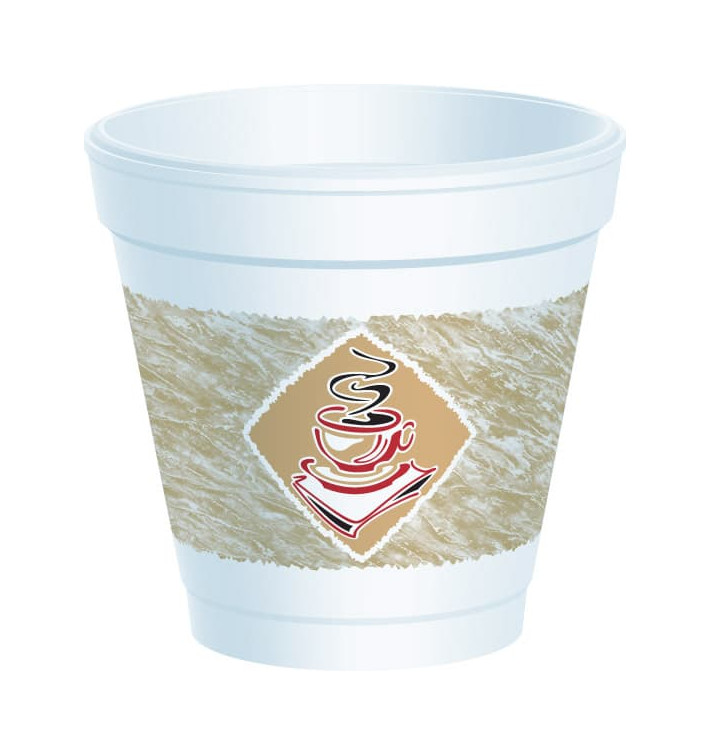 Styroporbecher "Café" 4Oz/118 ml (50 Stück) Styroporbecher "Café" 4Oz/118 ml (50 Stück)