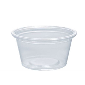 Dressingbecher Plastik PP für Soβen Transp. 22ml (2500 Stück) 