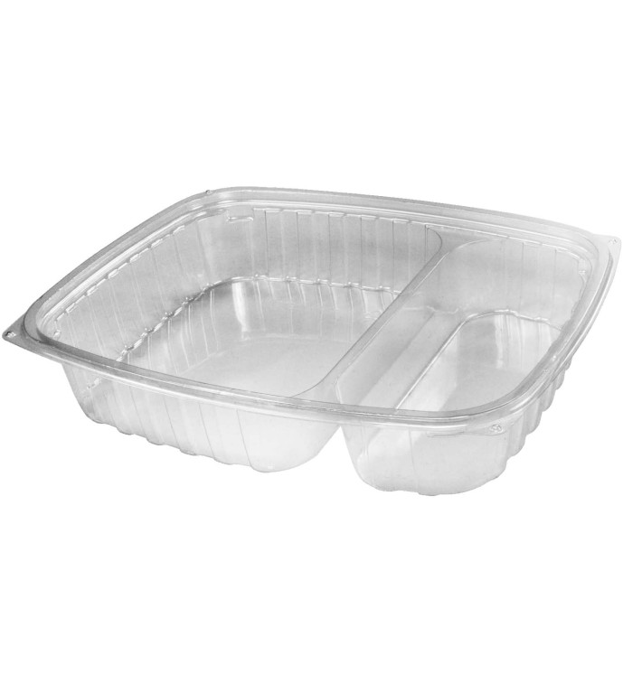 Behälter aus Plastik PS "Clear Pac" Transparent 887ml (63 Stück)