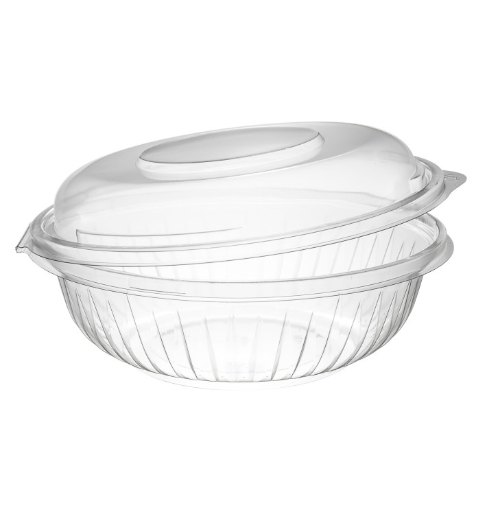 Plastikschale PET "PresentaBowls" Scharnier Hoch 710ml (150 Stück) Plastikschale PET "PresentaBowls" Scharnier Hoch 710ml (150 Stück)