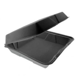 Verpackung EPS LunchBox Weiß 240x235mm (100 Stück)