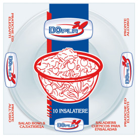 Plastikschale PS Transparent 2000ml (10 Stück)