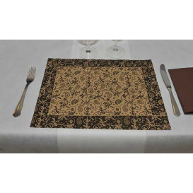 Tischsets Papier 300x400mm "Paisley" Kraft 50g (500 Stück)
