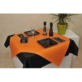 Papiertischdecke  Orange 1x1 Meter 40g (400 Stück)