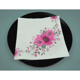Servietten Airlaid "Bouquet" 40x40cm (50 Einh.)