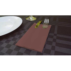 Servietten "Känguru" Airlaid Braun 40x40cm (30 Stück)