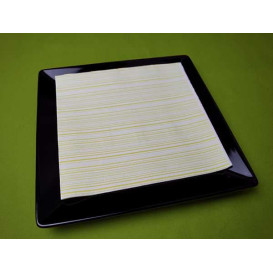 Papierservietten "Basic Pistaziengrün" 2-lagig 40x40cm (50 Stück)