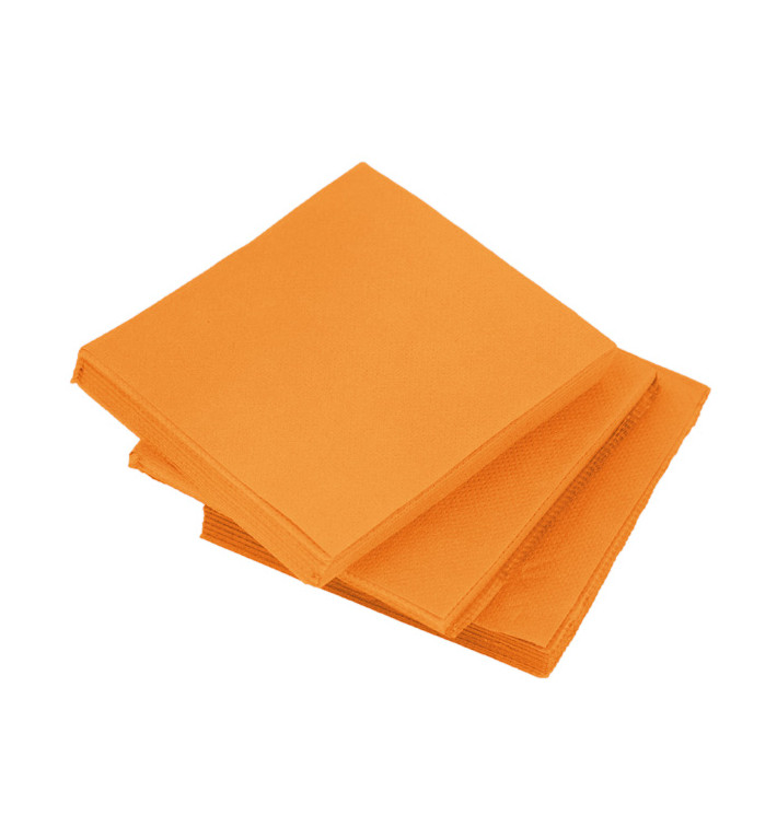 Papierservietten "Cocktail" Orange 20x20cm (2400 Stück) Papierservietten "Cocktail" Orange 20x20cm (2400 Stück)