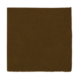 Papierservietten "Cocktail" braun 20x20cm (100 Stück)