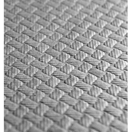 Rolle Papiertischdecke Grau 1x100m 40g (6 Stück)