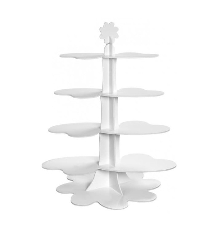 Fingerfood Geschirr Display "Cloud" 75cm (5 Stück) Fingerfood Geschirr Display "Cloud" 75cm (5 Stück)