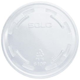 Deckel ohne Loch für Becher PET Solo Ultra Clear 9Oz groß et 10Oz  (1000 Stück)