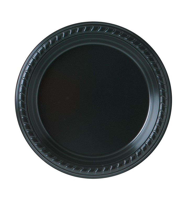 Plastikteller Party PS Flach Schwarz Ø180mm (25 Stück) Plastikteller Party PS Flach Schwarz Ø180mm (25 Stück)