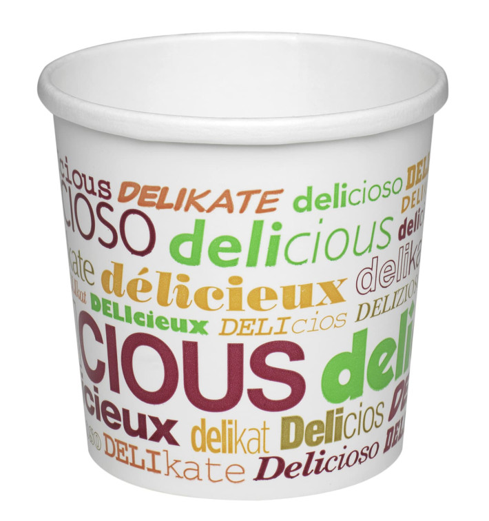 Suppenbecher To Go Delicious 26 Oz / 770ml (500 Stück) Suppenbecher To Go Delicious 26 Oz / 770ml (500 Stück)
