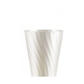 Plastikbecher PP "X-Table" Perle 320ml (8 Stück)