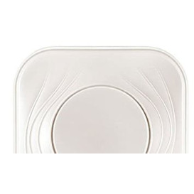 Plastikteller PP "X-Table" Platz flach Perle 180mm (8 Stück)