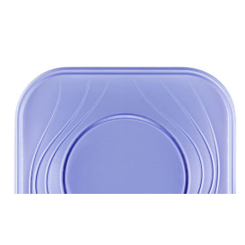 Plastikteller PP "X-Table" Platz Violett 180mm (8 Stück)