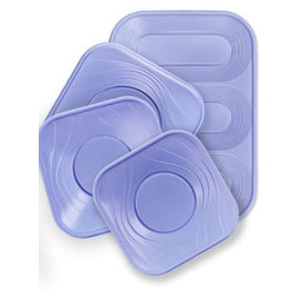 Plastiktablett PP "X-Table" 3C Violett 330x230mm (2 Stück)
