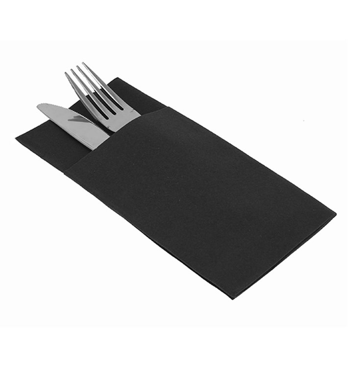 Servietten "Känguru" Airlaid Schwarz 33x40cm (480 Stück) Servietten "Känguru" Airlaid Schwarz 33x40cm (480 Stück)