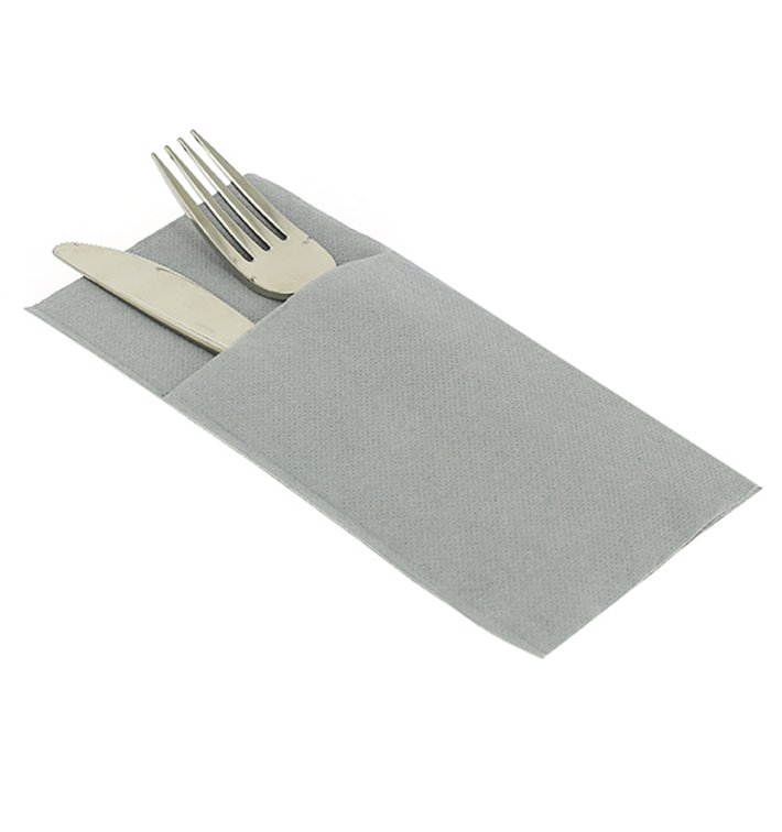 Servietten "Känguru" Airlaid Grau 40x40cm (480 Stück) Servietten "Känguru" Airlaid Grau 40x40cm (480 Stück)