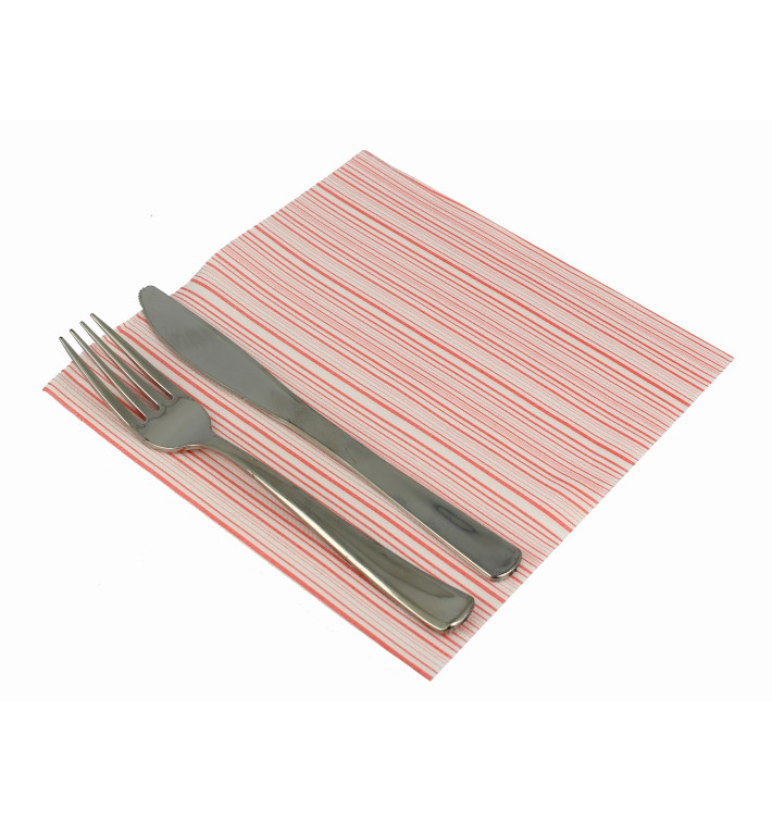 Servietten Airlaid "Basic" Rot 40x40cm (50 Einh.) Servietten Airlaid "Basic" Rot 40x40cm (50 Einh.)
