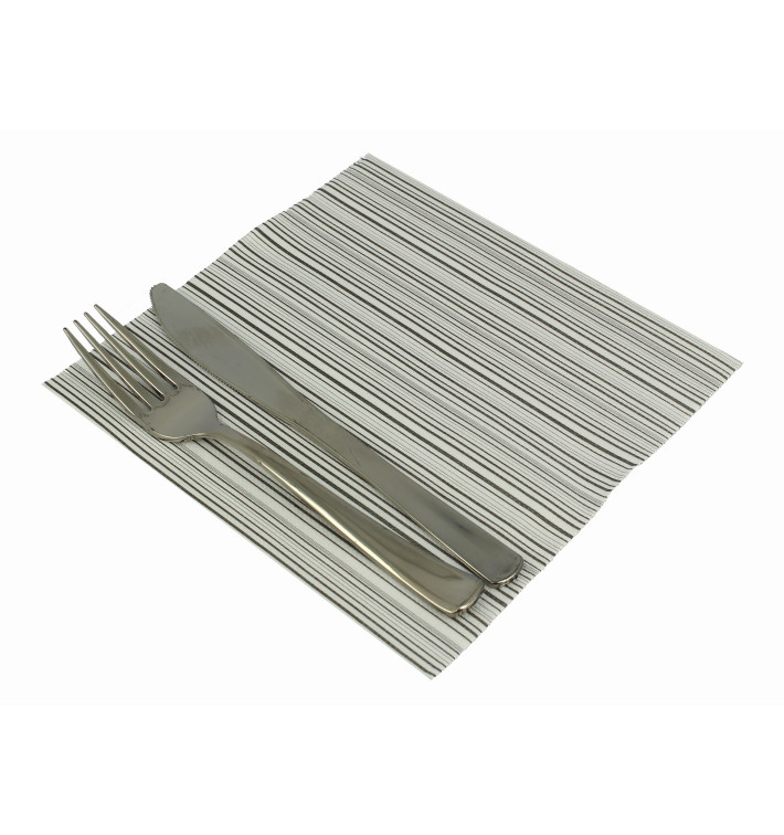Servietten Airlaid "Basic" Schwarz 40x40cm (50 Einh.) Servietten Airlaid "Basic" Schwarz 40x40cm (50 Einh.)