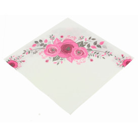 Servietten Airlaid "Bouquet" 40x40cm (50 Einh.)