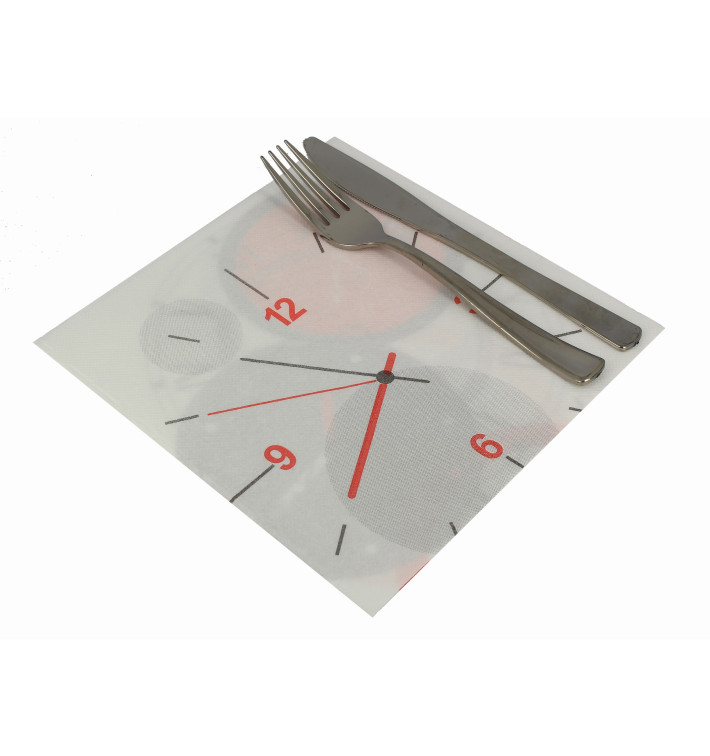 Servietten Airlaid "Tictac" 40x40cm (50 Einh.) Servietten Airlaid "Tictac" 40x40cm (50 Einh.)