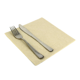 Servietten Airlaid Creme 40x40cm (50 Stück)